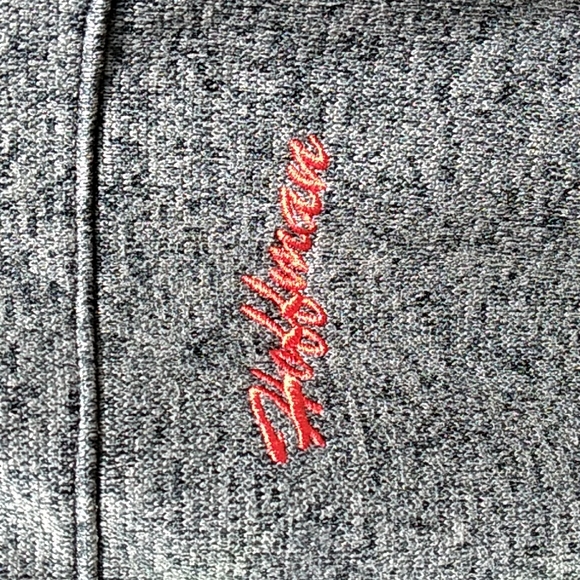 Eddie Bauer Fleece EB540 Storm Repel Gray Sz Lg Hoffman Jacket - Picture 7 of 16